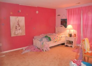 Pink walls