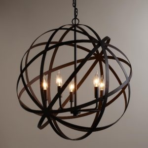 orb chandelier