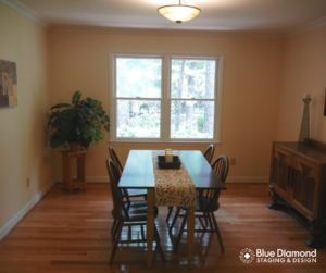home staging dining room
