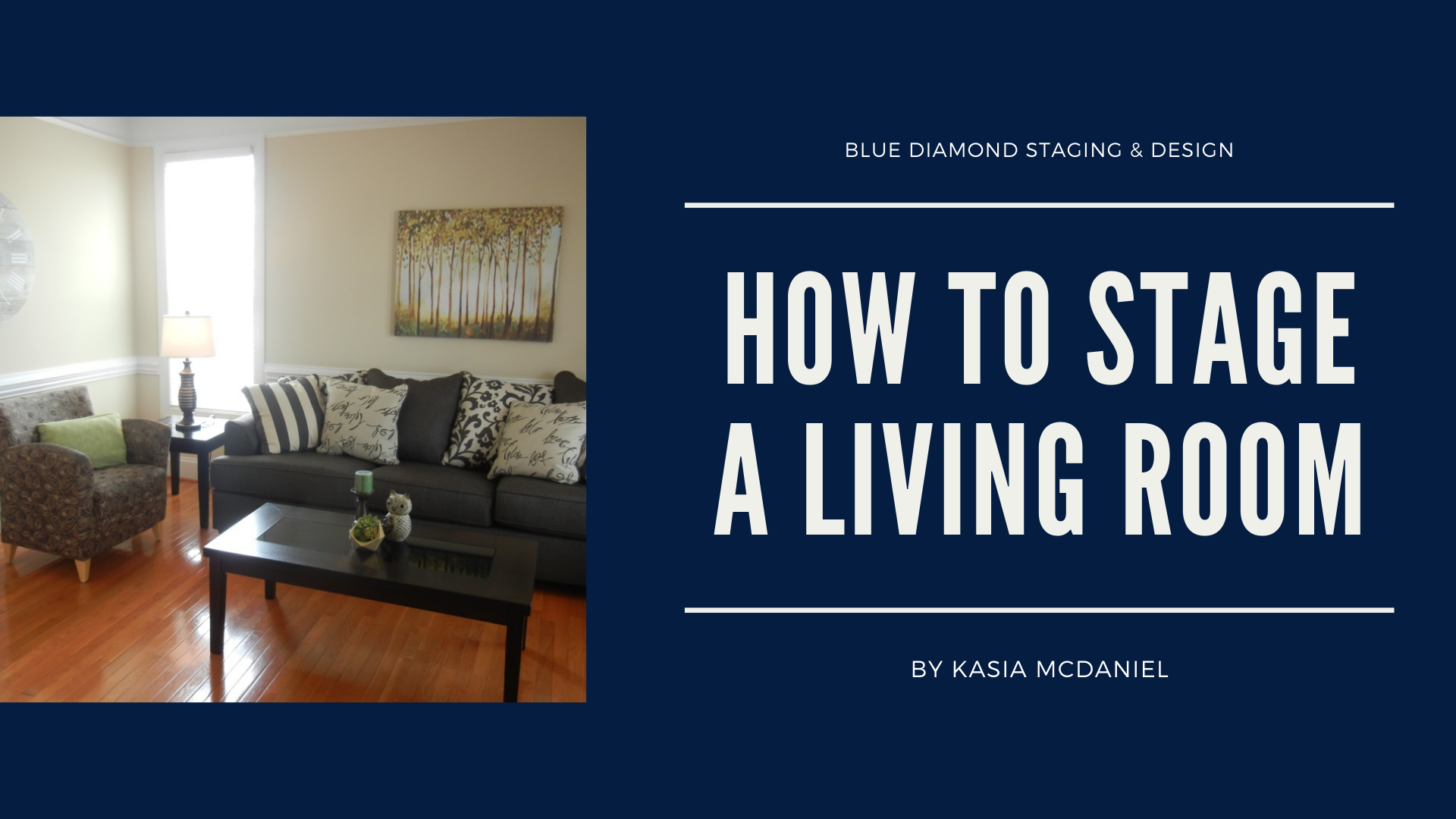 How to Stage a Living Room