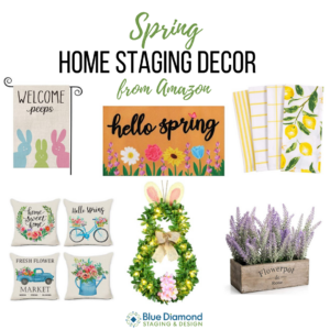 spring home staging decor